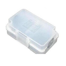Greenbrook 10 x Connection Box Choc Block Inline Junction Box, Clear Plastic, Not Water Resistant