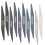 Honoson 10 Pcs Sanding Sticks for Plastic Models, Low Grits, Double Angle 1