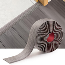 INMOZATA 2M Self Adhesive Vinyl Flooring Threshold Transition Strip,Flat Laminate Profile Flooring Edge Trim Strip,Floor Strip Floor Flat Divider
