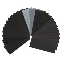 Sand Paper 30 Pcs, 80 to 3000 Grit Fine Sand Paper, Available for Wood Metal Automobile Furniture Stone Painting Glass