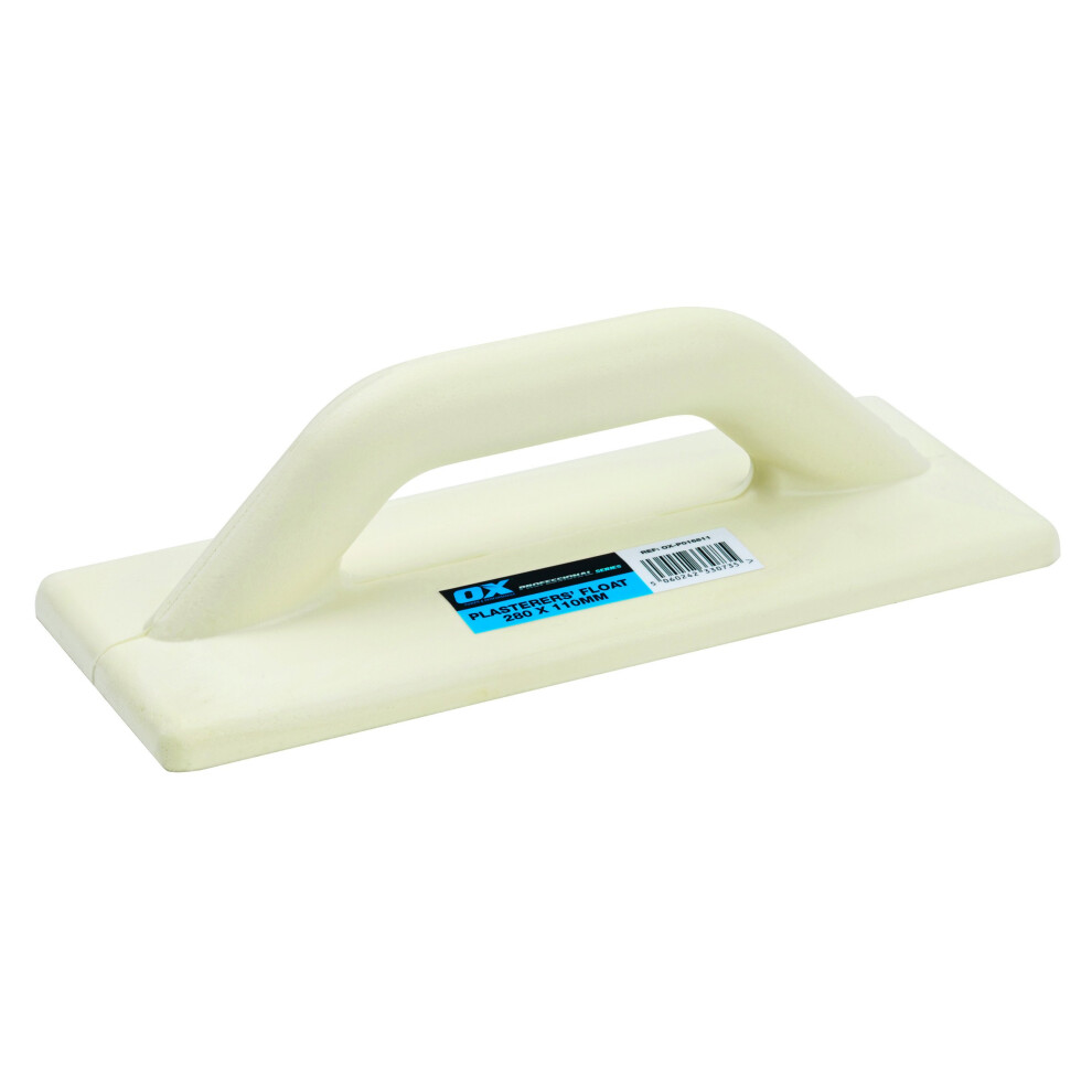 Ox Ox-P016811 Plastering Hawk - Pro Heavy Duty Plastering Hawk - Industrial Grade Plaster Hawk Tool For Cement, Mortar, Drywall - Beige - 280 X 110Mm 5051226996573