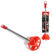 Dekton 5 Litre Paint Mixer-Fits All Electrical Drills|Hex Shaped Shaft|Speeds 200-700rpm|Designed Angled Blade For Optimum Mixing Lightweight|Large