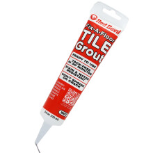 Fix-A-Floor Grey Tile Grout Reviver – Grout Repair for Cracks, Holes & Gaps – Pre-Mixed, Mildew-Resistant, Shrink & Crack-Proof Formula