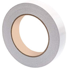 Gocableties Clear Double Sided Tape, 25mm (1”) x 33m, Strong Thin Double Sided Sticky Tape for Craft, Scrapbooking and Mounting Photos, 1 Roll