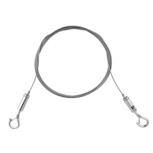 Adjustable Picture Hanging Wire Kit with Hooks, 2m x1.5mm Stainless Steel Heavy Duty Mirror Hanging Wire Rope for Hardware Picture Hook Photo Frames