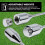 PGA TOUR Golf Grip Training Aid - Golf Swing Trainer with Adjustable 3