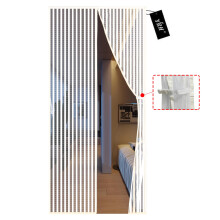 YRH Magnetic Fly Screen Door with Stay Open Buckles - Heavy Duty Self-Sealing Mesh, No Drill Installation,Powerful Magnets,Full Frame Magic Tape