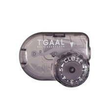 KUTSUWA STAD T'GAAL Angle Adjustable Pencil Sharpener, Translucent Black, 1 ea. (RS036BK),Translucent Black
