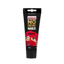 UniBond No More Nails Original White High Strength Grab Adhesive, Heavy Duty Mounting Glue for Wood, Brick, Metal, Ceramic & Plaster, Instant Grab In