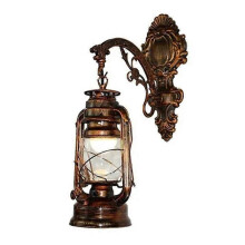 Vintage LED Wall Lamp Barn Lantern Retro Coal Oil Wall Light European Antique Style