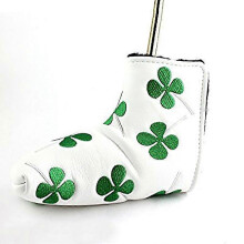 Golf Putter Head Cover Headcover for Odyssey Scotty Cameron Ping Blade New Golf embroidered four-leaf clover Club Heads