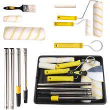 Paint Roller Set Paint Rollers and Trays Sets with Extension Pole, Wall Paint Roller