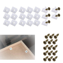 Drawer Supports for Sagging Drawers, 20 Pcs Drawer Repair Kit Supports Bottom Sagging Repair Support Wedges Strengtheners Fixing Mending Wedges with