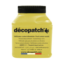 Décopatch - Ref VAAL180AC - Food Contact Varnish - Satin Finish - Suitable for Decorating Plates, Bowls & Other Items That Will Touch Food