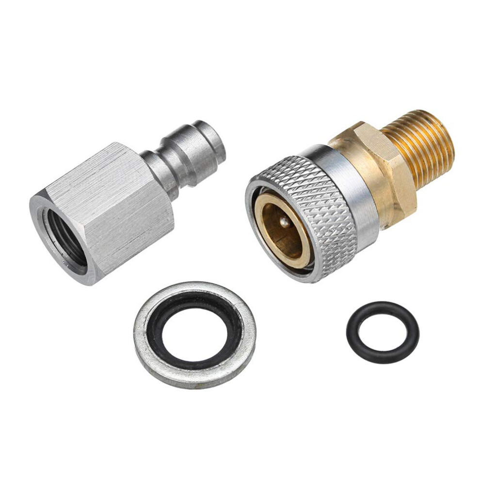 Esportsmjj 1/8 Inch Bsp Quick Release Coupler Fittings Charging Adapter Kit For Air Rifles Pcp 5051226891168
