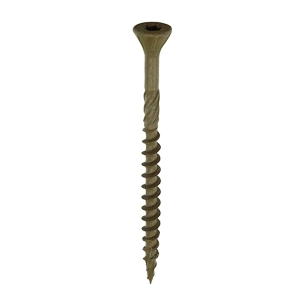 Timco C2 Decking Screws Tx20 Csk Grn Range - 4.5 X 65Mm - Tub Of 1,000
