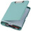 ZCZN A4 Clipboard with Storage, Plastic Clipboard Folder with Separate Pen Compartment, Greyish Green 3