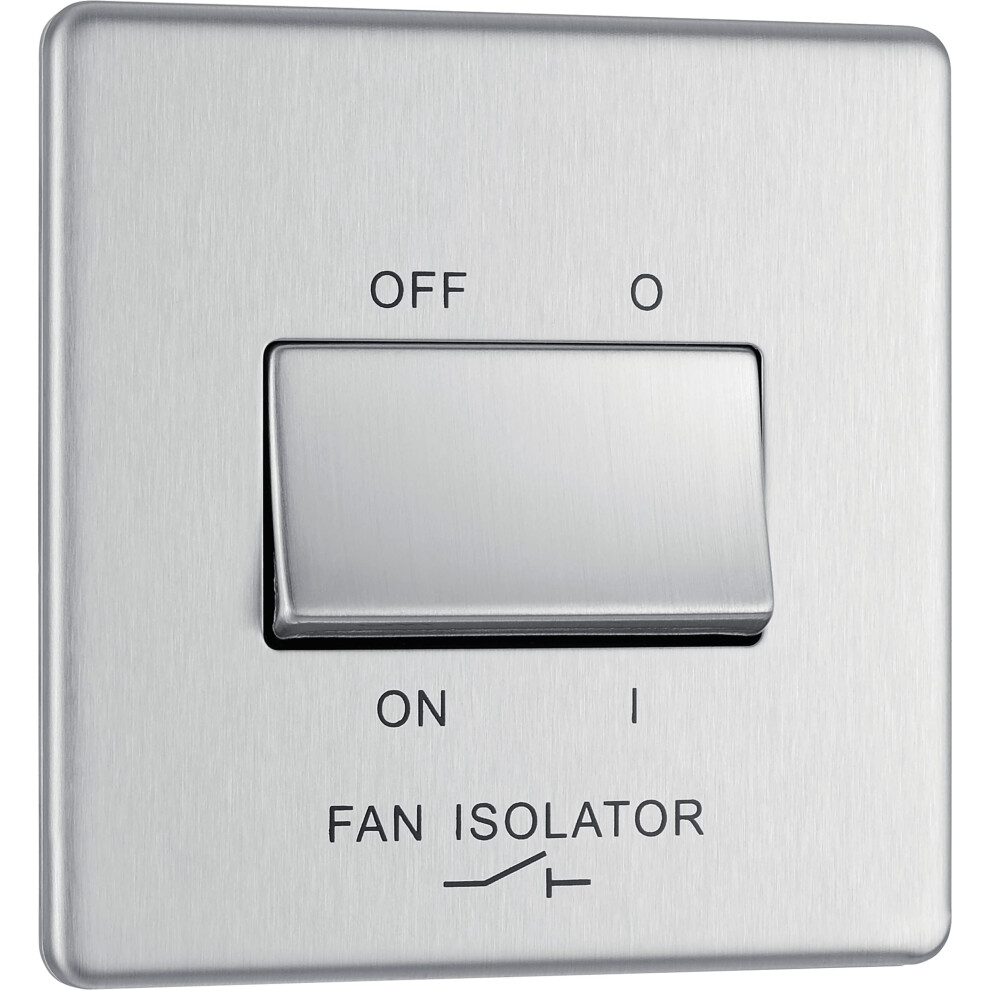 Bg Electrical 3-Pole Fan Isolator Switch 5051226973420