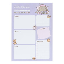 Grupo Erik Daily Planner A5 - Pusheen Cat Stationery | Weekly Planner Family, Desk Calendar, 54 Tear Off Pages Notepad | Pusheen Gifts For Cat Lovers