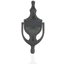 UAP Victorian Urn Door Knocker 6 Inch Traditional with Bolt Fix and Self Adhesive Fixings Single Black