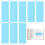 Blue Dyslexia Overlays,8PCS Guided Reading Strips,Reading Tracker Bookmark Reduce Visual Stress, for Dyslexia 1
