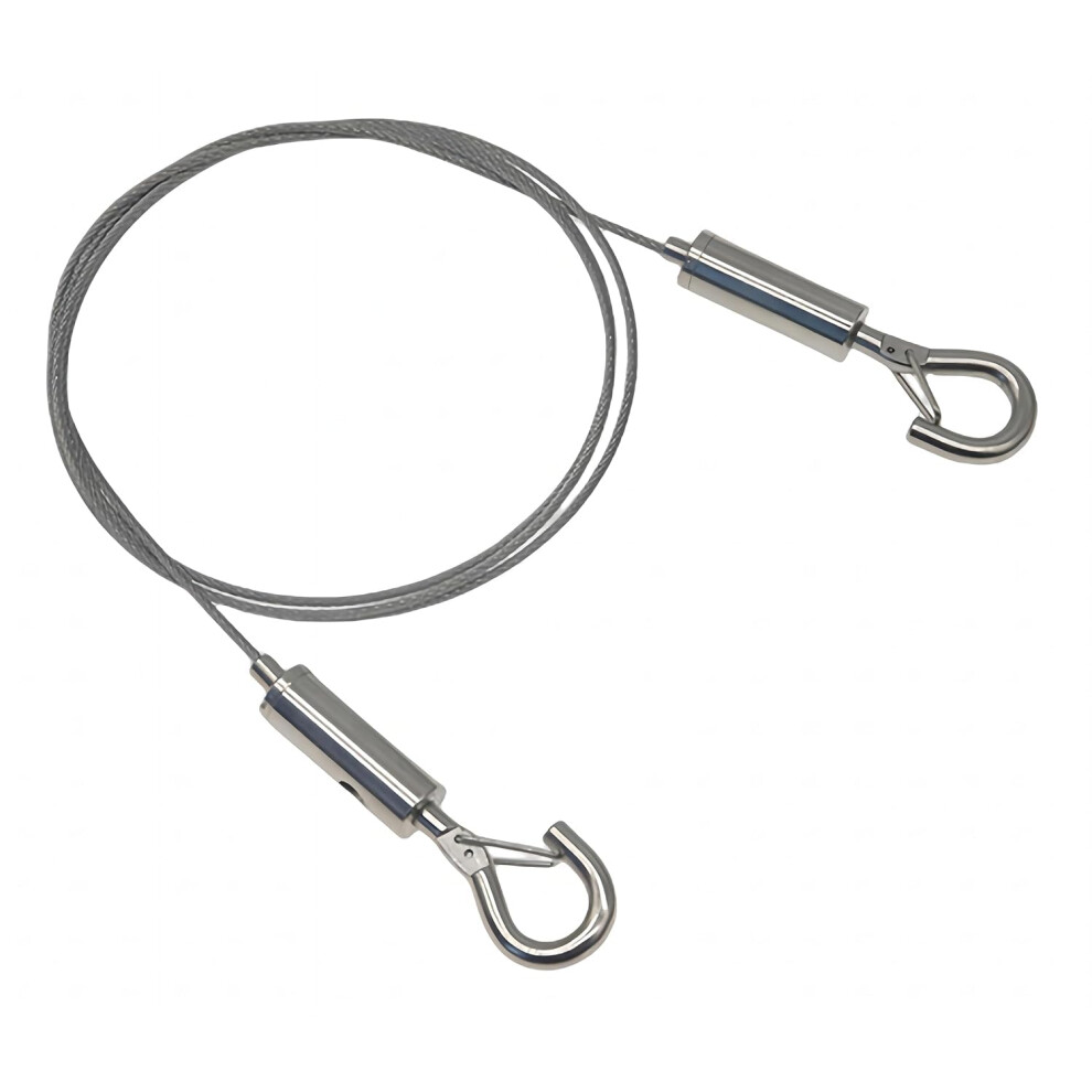 1 Pack Heavy Duty Picture Hanging Wire - Sturdy Mirror Hanging Kit For Mirrors, Curtains, Photo Frames, And Artworks 5051226899690