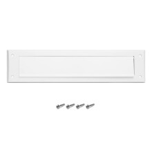 Internal Letterbox Draught Excluder 13.5 Inch (34.2cm) PVC Draught Letter Plate Seal Letter Box Flap