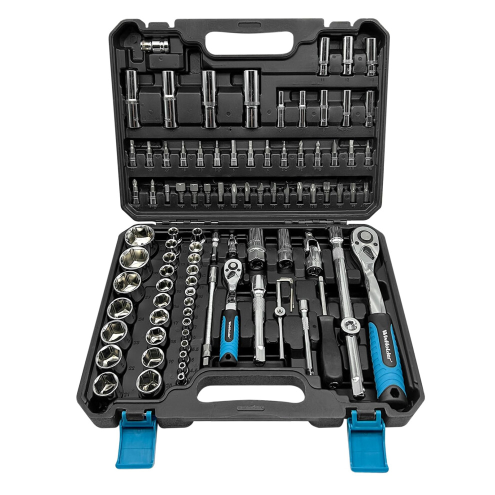 Winholder Ratchet Wrench Socket Set Diy Tools, Bits, With Case (94Pcs) 5051226961922