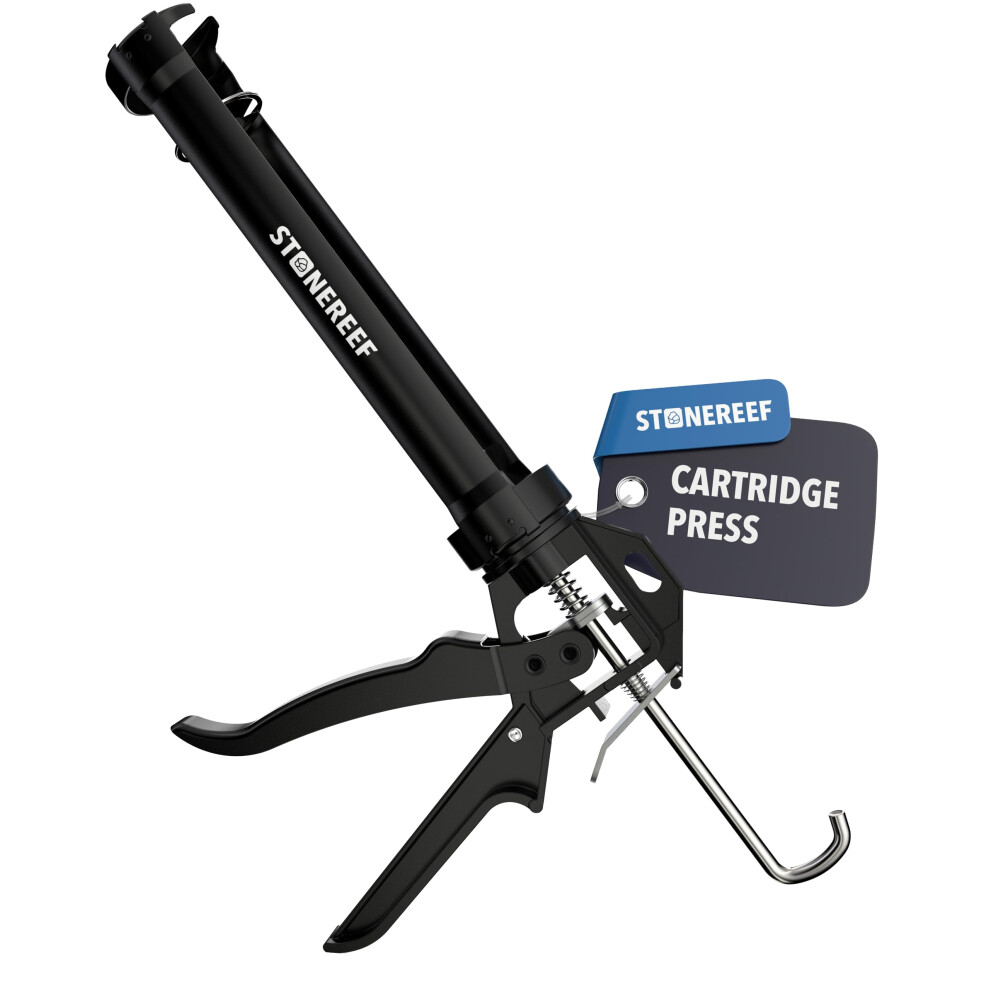 9" Caulking Gun For 310Ml Cartridges Â Heavy Duty Steel Frame Â Drip-Free Manual Sealant Gun Â For Silicone Sealant Mastic Adhesive & Grouting I 5002221944212