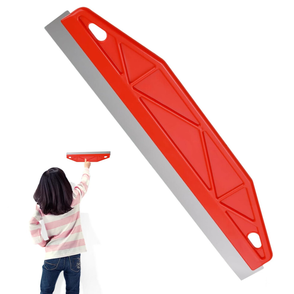 Paint Cutting In Tool,12 Inch Wallpaper Scraper,Paint Shield,Edge Painting Tool,Perfect For Cutting In Precision Smearing Repairing (Red) 5051226896613