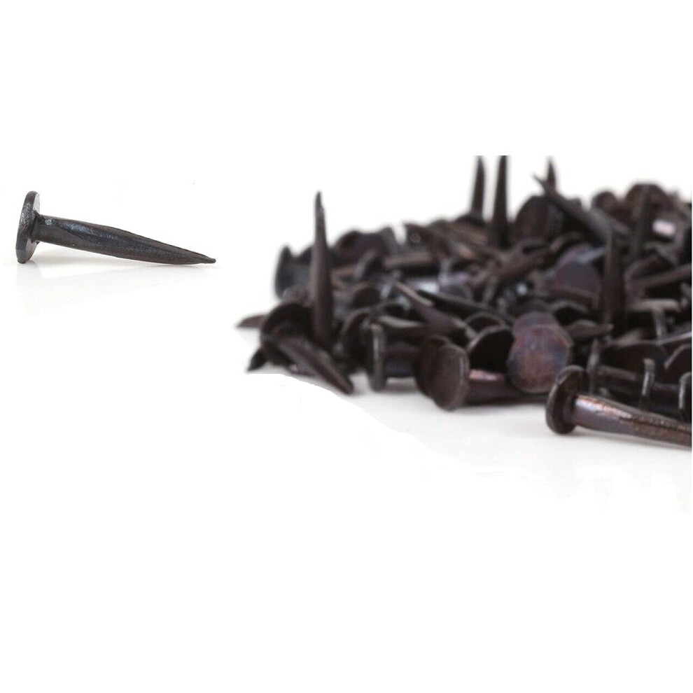 Sisi Uk Carpet & Upholstery Tacks 20Mm Â Blued Steel Black Pins For Furniture, Fabric & Wood Fixing (Pack Of 50) 5051226995699