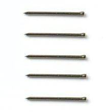 Merriway BH03710 (100 gm) Steel Panel Pin, 20 mm (3/4 Inch) Bright Finish for Cabinet and Joinery Work - Pack of 100 gm