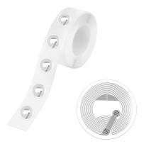 60 Pcs NFC Tags Sticker 25 mm NTAG213 Tags Blank NFC Stickers Rewritable Round NFC Cards NFC 213 Labels Programmable 144 Bytes Memory RFID Tag