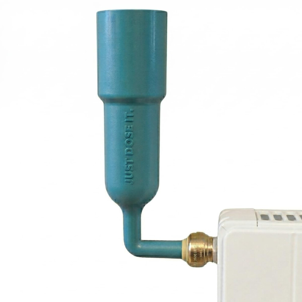Just Dose It Central Heating Dosing Tool, Radiator Dosing Funnel - For Adding Chemicals Like Fernox Central Heating Inhibitor, Sludge Remover 5051226892530