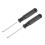 sourcing map Mini Phillips Screwdriver, 2.0mm Cross Head with Black Handle for Small Appliances, 2 Pcs 1