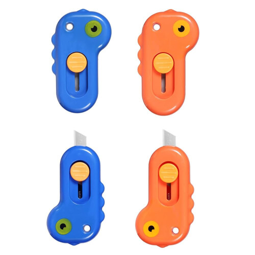 Wrap Box Opener - 4pcs Mini Wrap Case Opener - Mini Security Case Opener (dinosaur)
