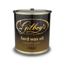 Gilboys Hard Wax Oil - Interior Wood Finish - 1 Litre - Quick Drying, Water & Heat Resistant - Perfect for Sealing & Finishing Kitchen worktops
