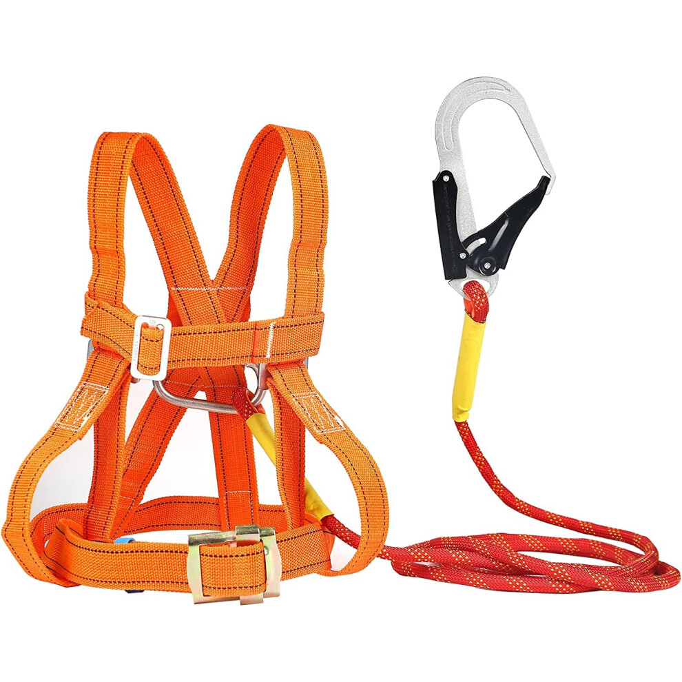Btstil Safety Harness Kits, Safety Fall Arrest Harness Full Body Height Fall Protection Safety Harness Aerial Work Fall Protection Rescue Harness 5051226985003