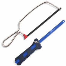 Compact Mini Hacksaw & Junior Hack Saw Set – Simple Replacement – Standard Sizes – Fine Tooth Cutting Blade for Cutting Plastic & Wood