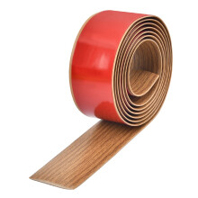 DODUOS 2m*5cm PVC Floor Transition Strip Self Adhesive, Yellow Oak Grain Flooring Threshold Strip,Threshold Strip for Laminate Flooring Door Strip