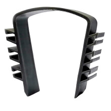 LTG PRO 12 Pcs Fence Panels Noise Stoppers – Garden Fence Wind Anti-Rattling Clips – Durable Plastic Wedges for Concrete Slotted Posts