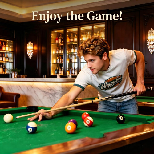 Genubi Industry Pool Cue Stick/Billiards Cue Stick, Pool Stick 58" 1