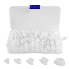 150 Pcs Plastic Hole Plugs White, Screw Hole Covers In 5 Sizes, White Round Hole Cover Available In 5/6/8/10/12mm, Cover Cap For Cabinet