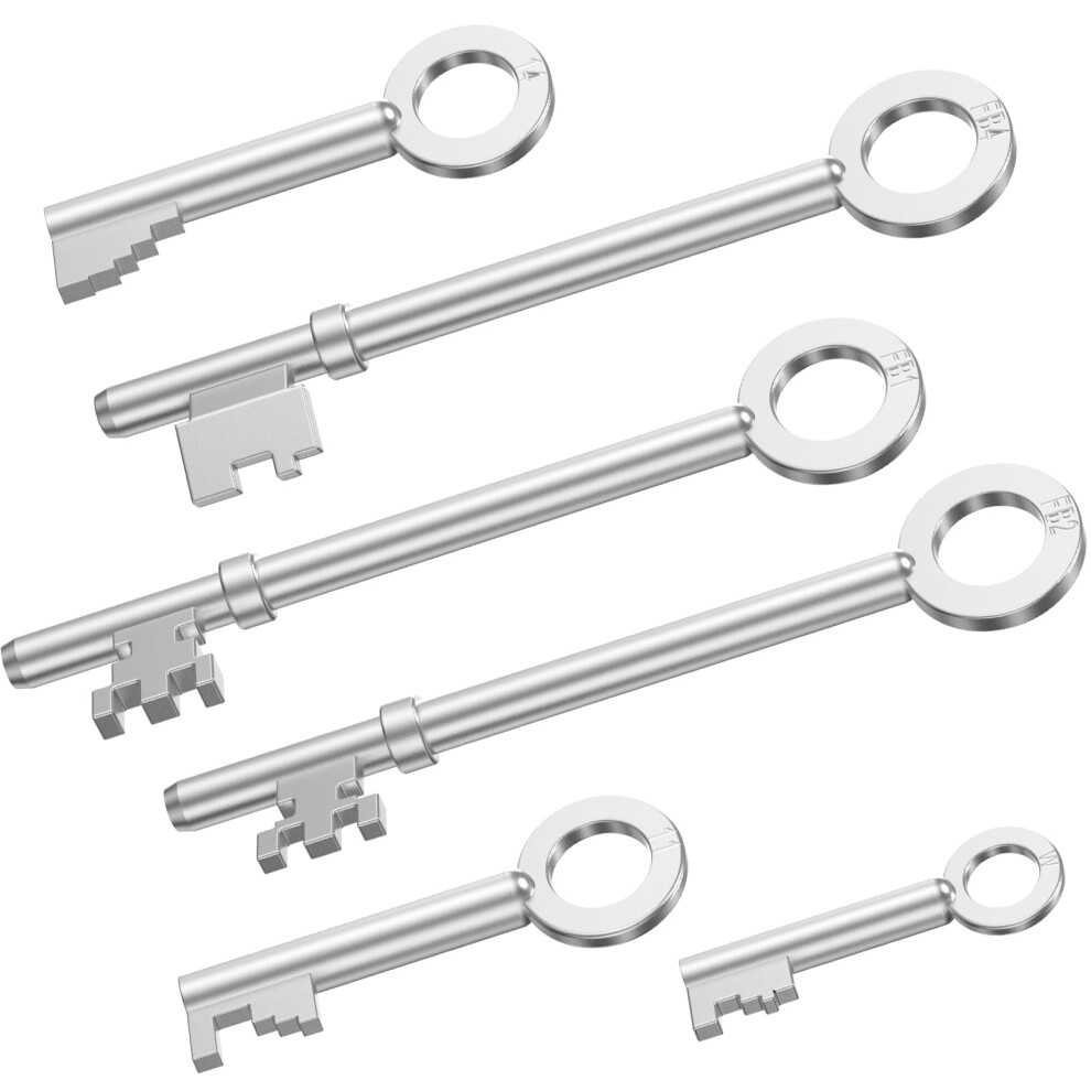 Fb Keys Set 6Pcs, Mellbree Fire Brigade Keys Fb, Fb1, Fb2, Fb4, Fb11, Fb14 5051226891526