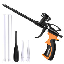 Foam Gun, Preciva Upgrade Foaming Guns, Heavy Duty Expanding PU FoamFiller Spray