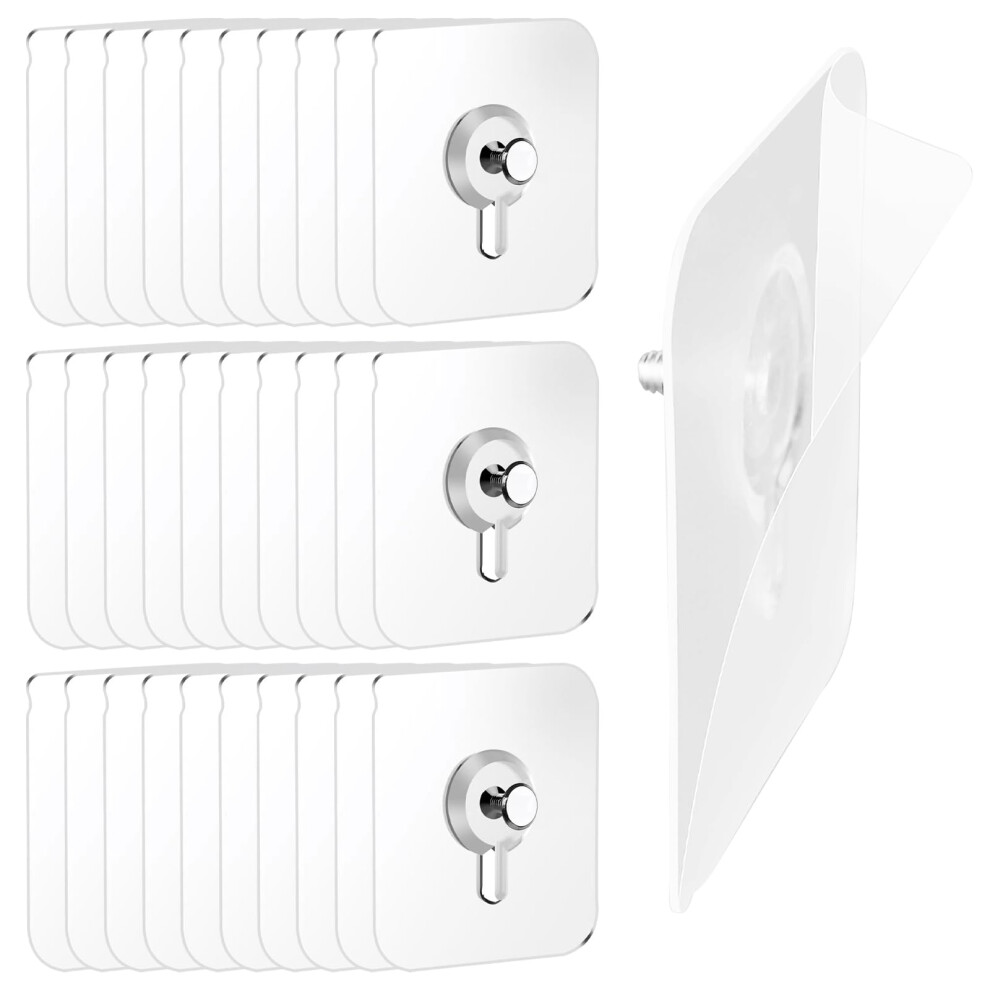 30 Pcs Picture Hooks No Nails, Self Adhesive Wall Stickers For Picture Hanging Without Nails 5051226962905