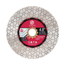 FOCSTOL Diamond Tile Saw Blade - 115mm Double Side Cutting Grinding Disc Wheel for Porcelain Ceramic Tile Marble Artificial Stone for Angle Grinder