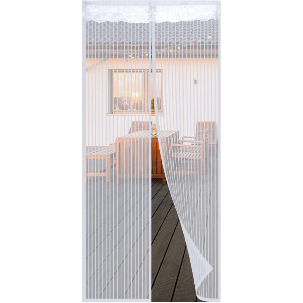 Anpro Fly Screens For Doors,Powerful Magnets And Full Frame Magic Tape Magnetic Door Curtain,Heavy Duty Self-Sealing Mesh,Door Screen Automatically C 5005882522676