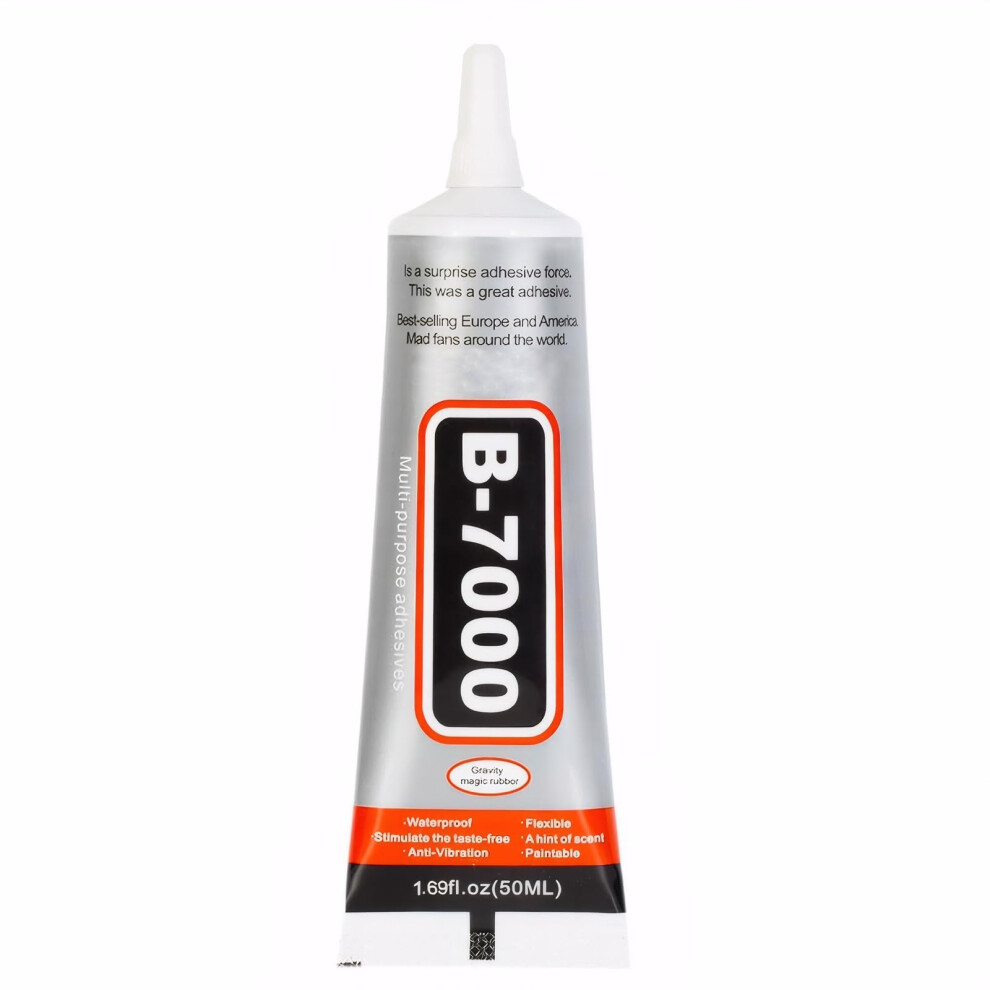 Linxins B7000 Super Glue - 50Ml Transparent Adhesive Paste For Phone, Jewelry, Glass, Wood, Metal, Fabric And Crafts 5051226903168