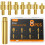 HOLMOL 8PCS Soldering Iron Tips for Threaded Inserts, Heat Set Inserts Tips M2 M2.5 M3 M4 M5 M6 M8 Set for Plastic 3D Printer Components and DIY 1
